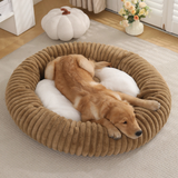 Channel Rib Round Donut Bed in Soft Plush - view 2