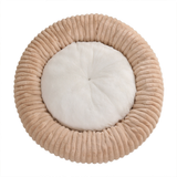 Channel Rib Round Donut Bed in Soft Plush - view 5