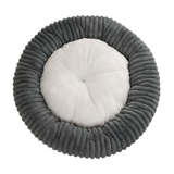 Channel Rib Round Donut Bed in Soft Plush - view 6