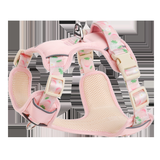 Reflective No-Pull Harness & Lead Set - Blush