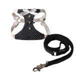 Black Vest for Small Dogs Set - Black