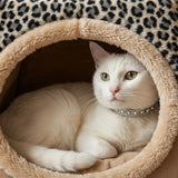 Portable Plush Closed Crate Pet Bed