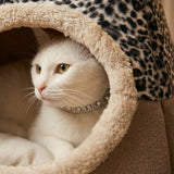 Portable Plush Closed Crate Pet Bed