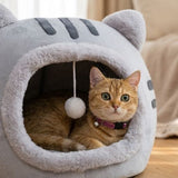 Winter Comfort Premium Dome Nest Pet Bed