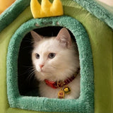 Dreamy Soft Pet House with Removable Winter Cushion