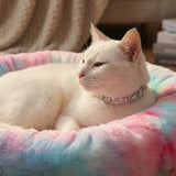 Fluffy Anti-Anxiety Cushion Plush Pet Bed