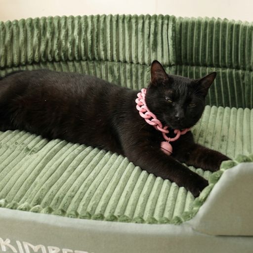 Four-Season Breathable Universal Oversized Pet Bed - side angle
