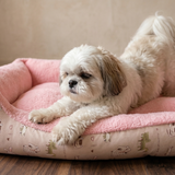 Thick Flannel Fleece Cosy Kennel Pet Bed