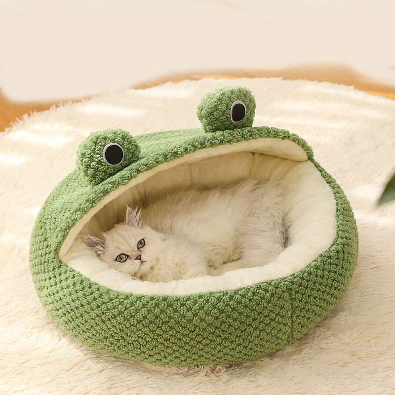 FurryFrog Fully Enclosed Sleeping House Bed