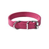 Adjustable Rose Red Dog Collar by Pawd