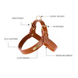 Eco Dog Harness - Vegan Leather - 4