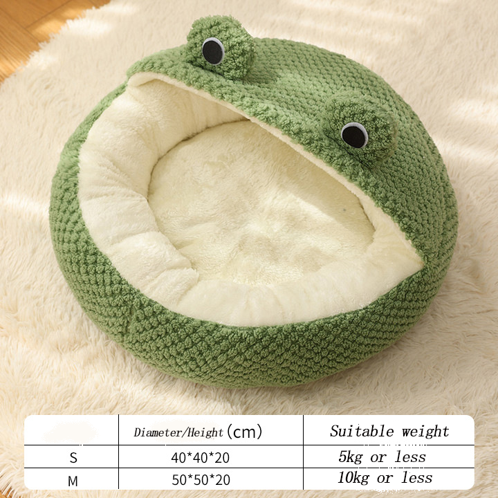 FurryFrog Fully Enclosed Sleeping House Bed