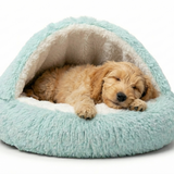 100% Cotton Plush Cushion Pet Bed - Signature Edition - Cotton | PAWD