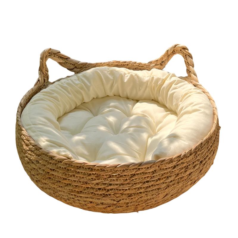 Breezy Bungalow Cozy Rattan Bed