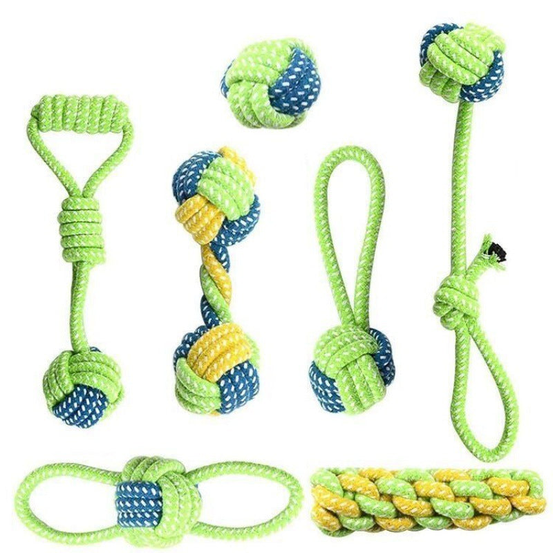 Power Cotton Rope Teeth Cleaning Chew Toy