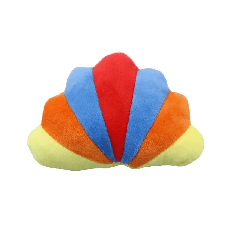 Squeaky Premium Fleece Food Bite-Resistant Teeth Cleaning Chew Toy