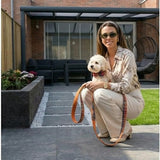 Orange Blue Plaid Detachable