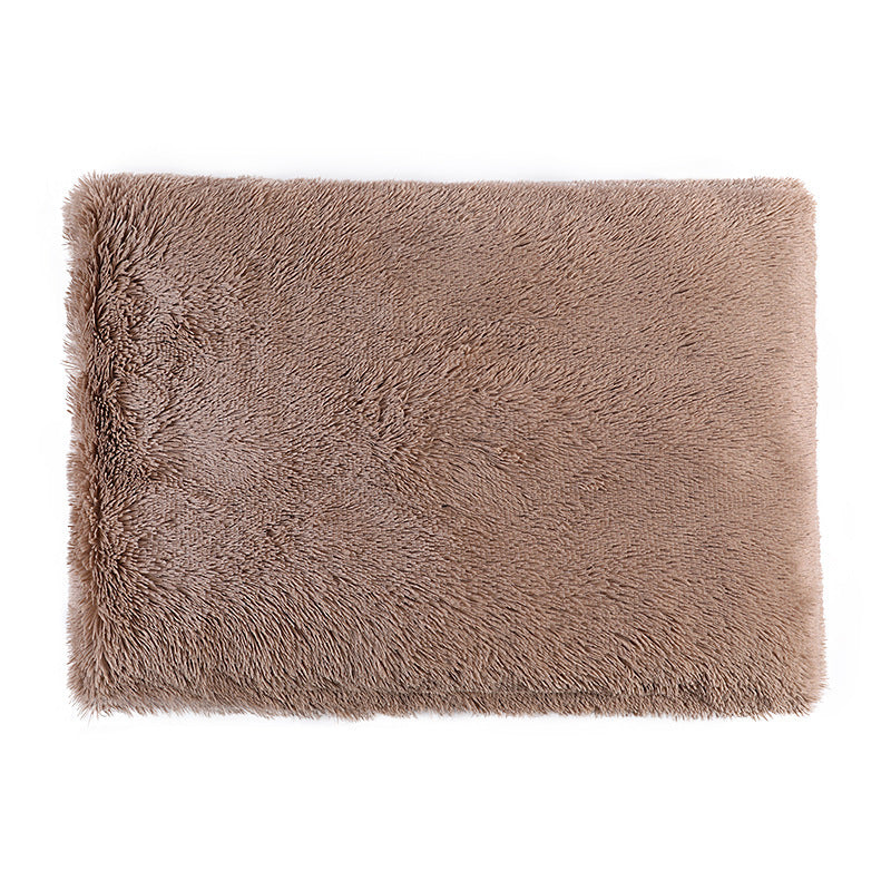 Cozy Fluffy Coral Fleece Warm Pet Mat