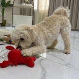Squeaky Premium Fleece Animal Bite-Resistant Chew Toy