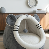 Cosy Nest Basket Lounger Cushion Pet Bed