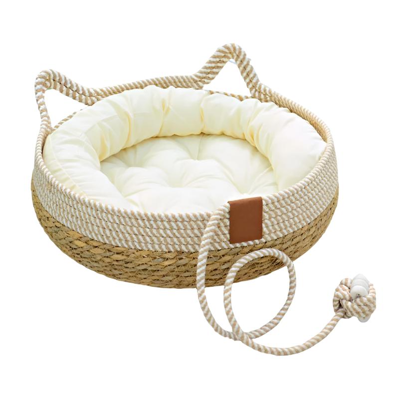 Breezy Bungalow Cozy Rattan Bed