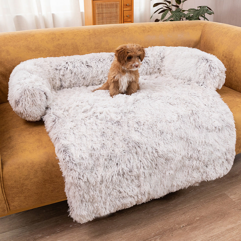 Cozy Fleece Plush Blanket Removable Pet Mat