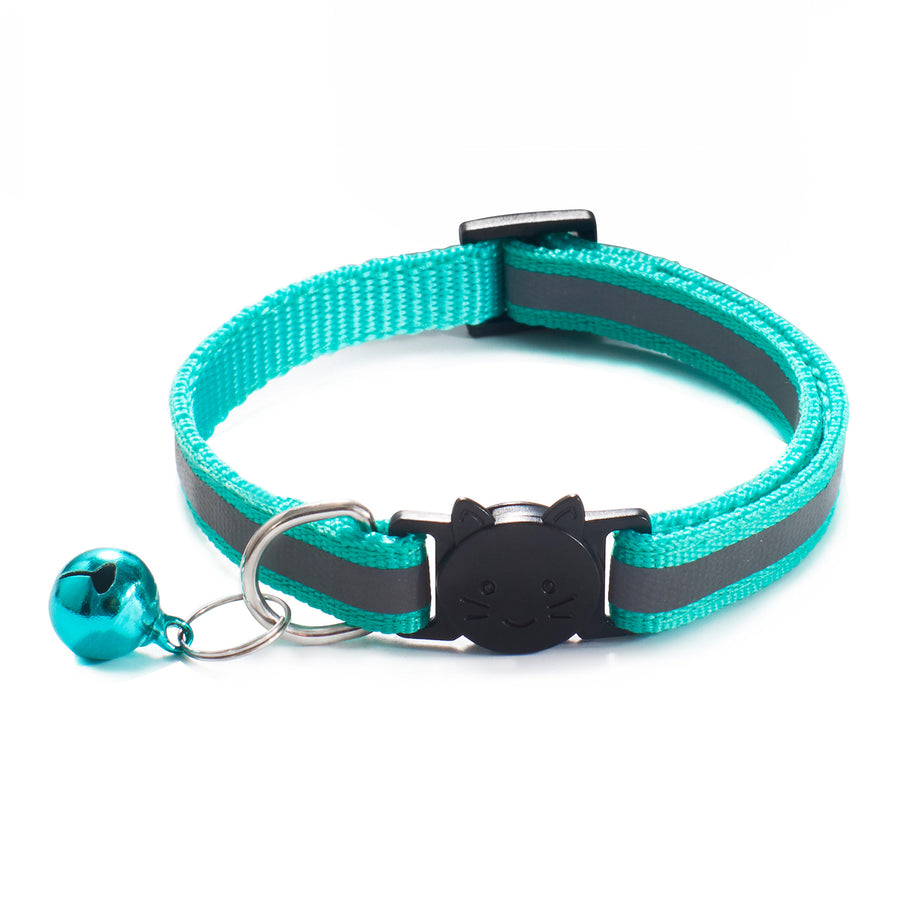 Deluxe Reflective Breakaway Adjustable Collar with Bell