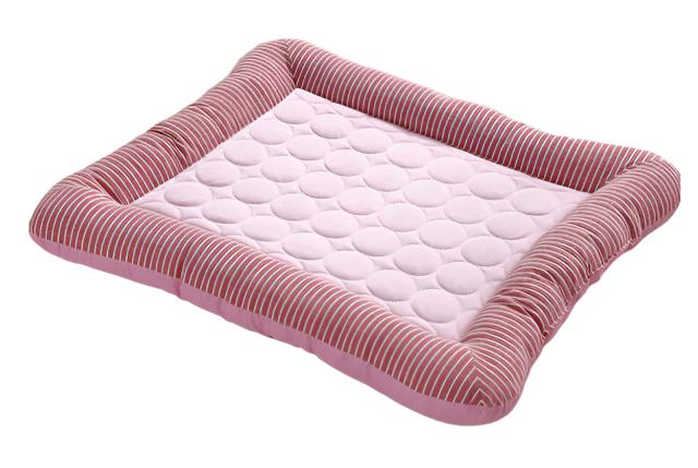 Cooling 100% Cotton Cushion Breathable Pet Bed