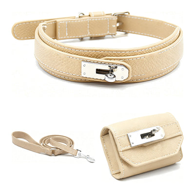 Cognac Turn-Lock Walk Set