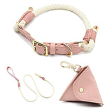 Cream Braided Rope Walk Set - Blush
