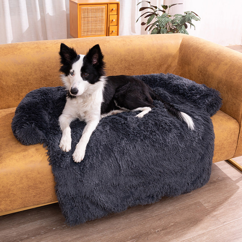 Cozy Fleece Plush Blanket Removable Pet Mat