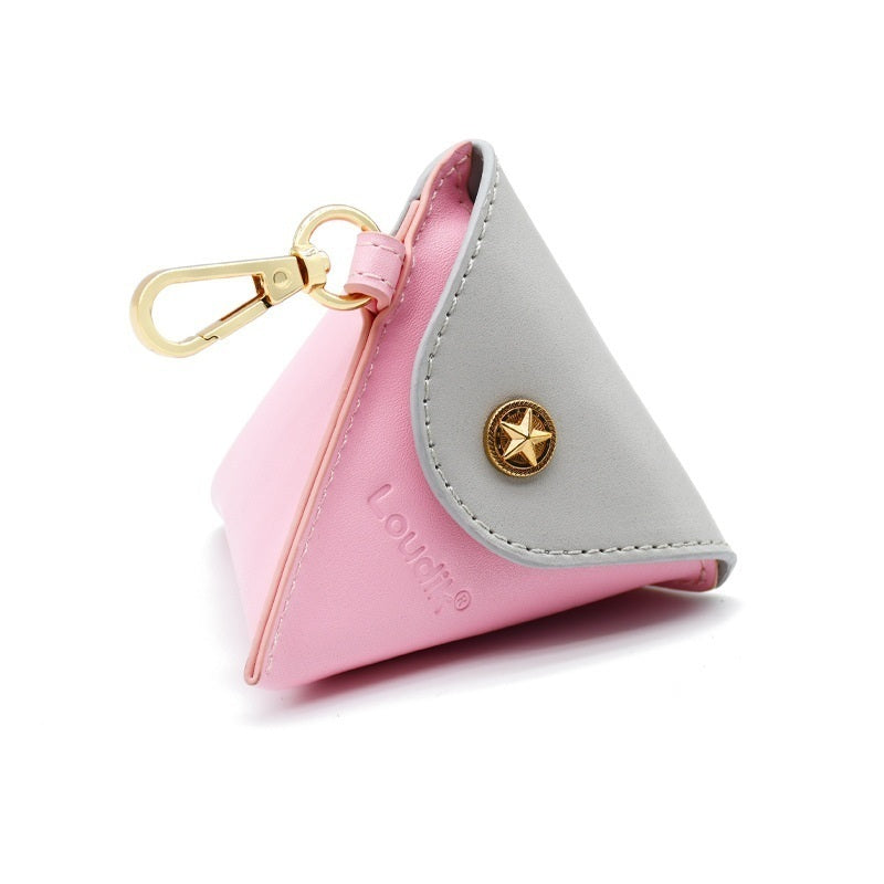 Poop Bag Holder in Apricot