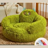 Warm-Lined Bed for Small Dogs - Blanket