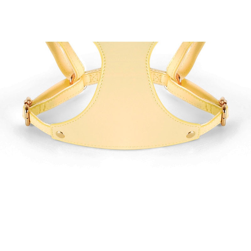 Butter Yellow Bow Harness Trio - Yellow