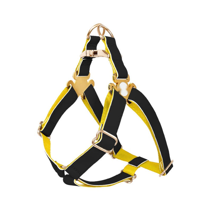 Tan Leather Step-In Harness with Bell