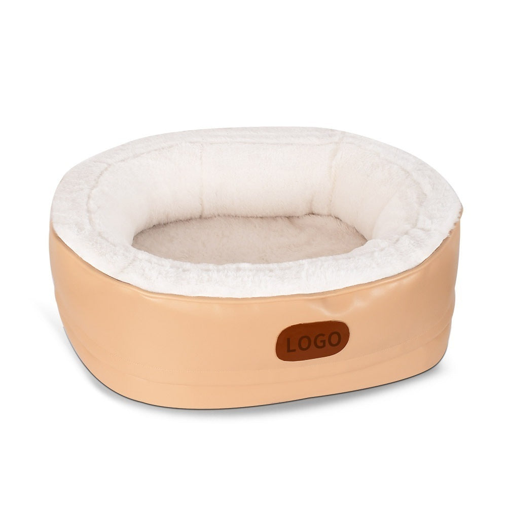 Washable Bed for Small Dogs - Apricot
