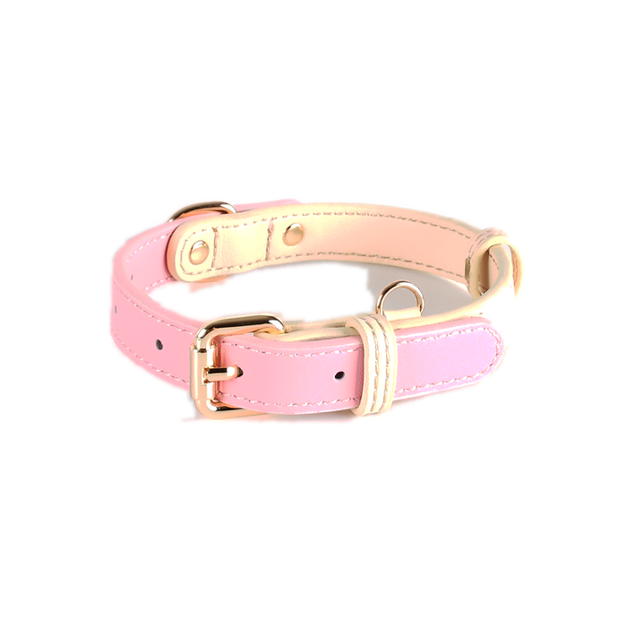 Sorbet Pastel Collar in Genuine Leather