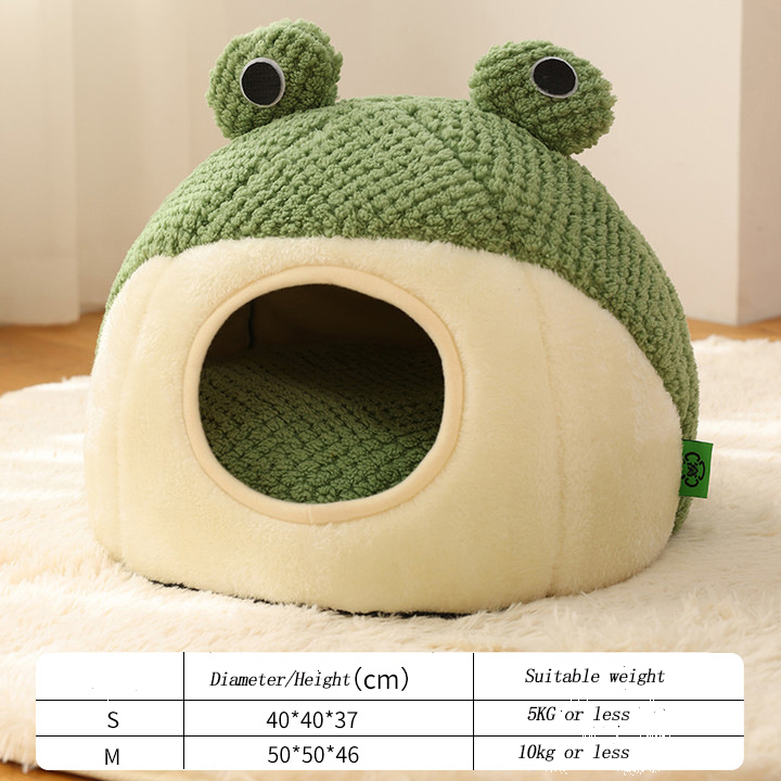 FurryFrog Fully Enclosed Sleeping House Bed