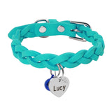 Leather Dog Collar (Personalised) - Leather | PAWD