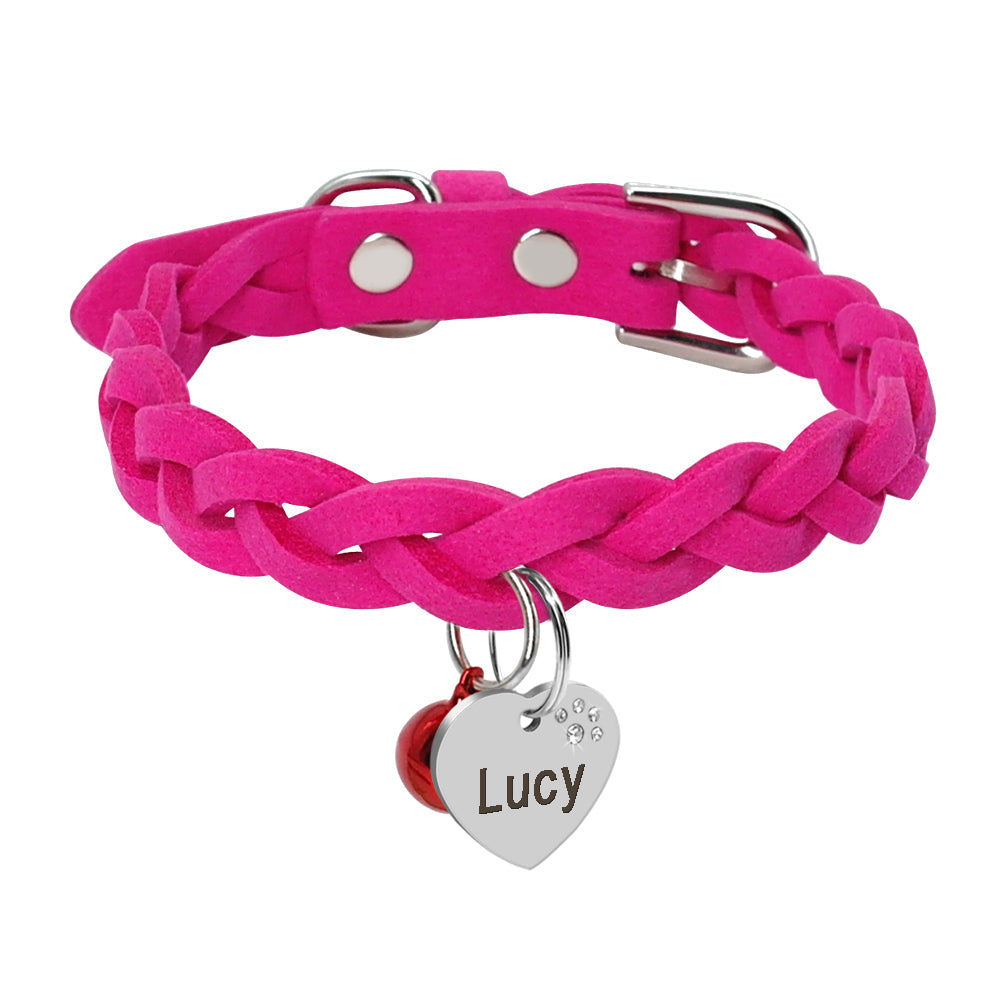 Leather Dog Collar (Personalised) - Leather | PAWD