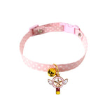 Pastel Star Pattern Dog Collar with Bell - view 23