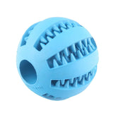 Delight Elastic Natural Rubber Teeth-Cleaning Ball - side angle