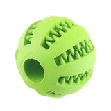 Delight Elastic Natural Rubber Teeth-Cleaning Ball - detail close-up