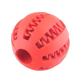 Delight Elastic Natural Rubber Teeth-Cleaning Ball - in use