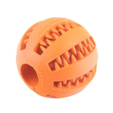 Delight Elastic Natural Rubber Teeth-Cleaning Ball - top view