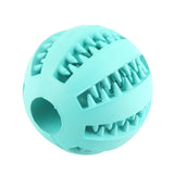 Delight Elastic Natural Rubber Teeth-Cleaning Ball - size comparison
