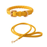 Leather Collar & Lead Set - Leather | PAWD