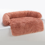 Cosy Fleece Plush Blanket Removable Pet Mat - in use