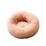 Fluffy Anti-Anxiety Cushion Plush Pet Bed - colour detail