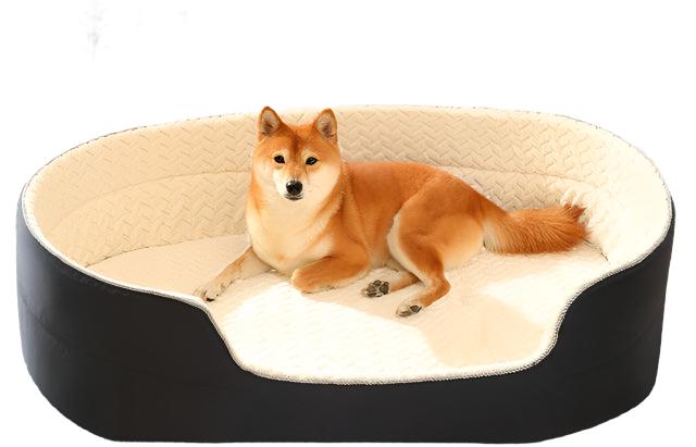 100% Cotton Plush Pet Bed - Signature Edition - Cotton | PAWD